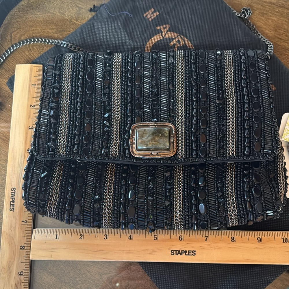 Mary Frances Vintage Handbag “Into the Night”
